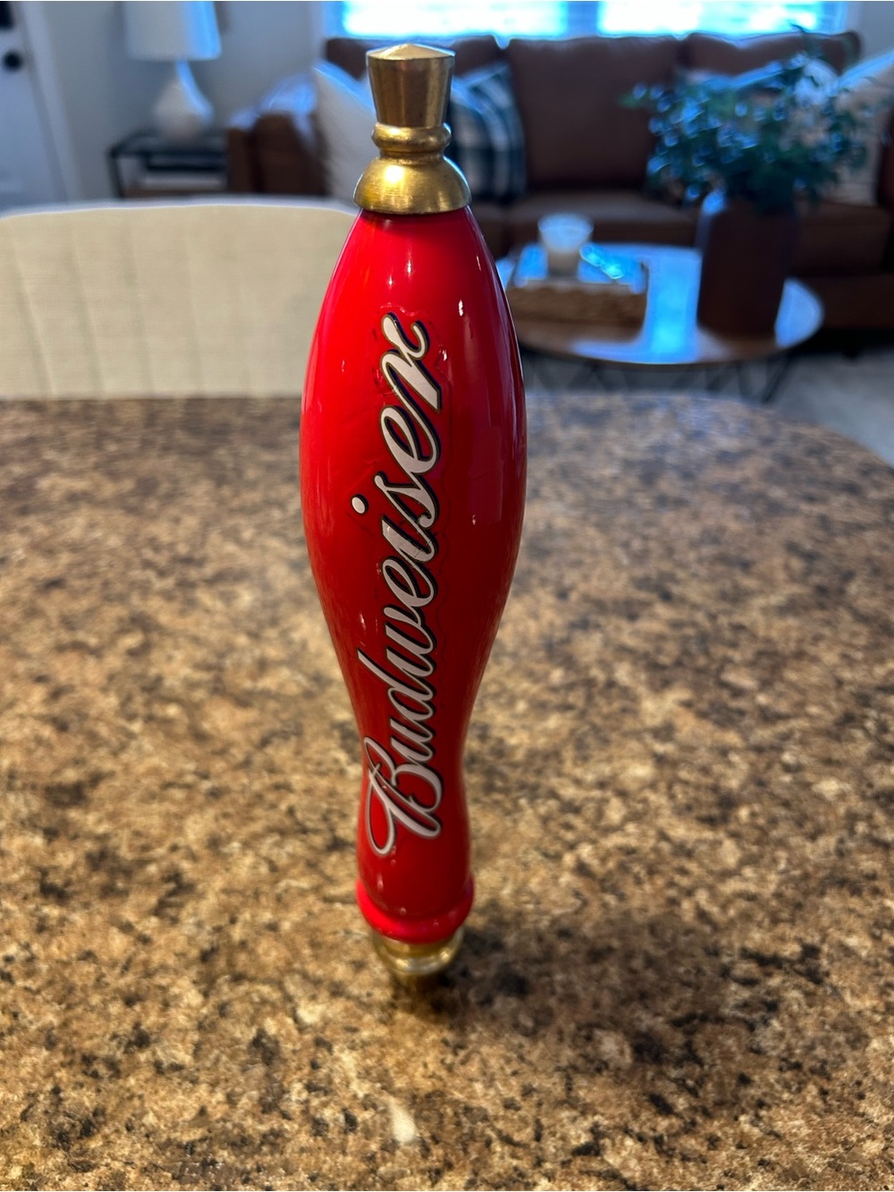 Budweiser Red Tap Handle